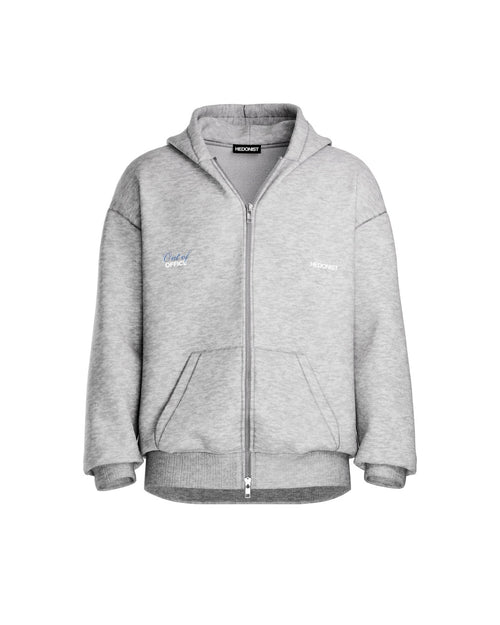 Women's Zip-Up Hoodie "Out Of Office"