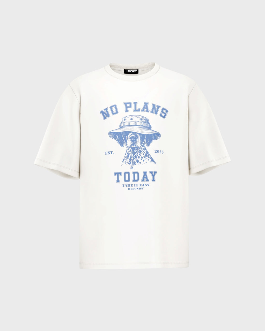 T-shirt "No plans today"