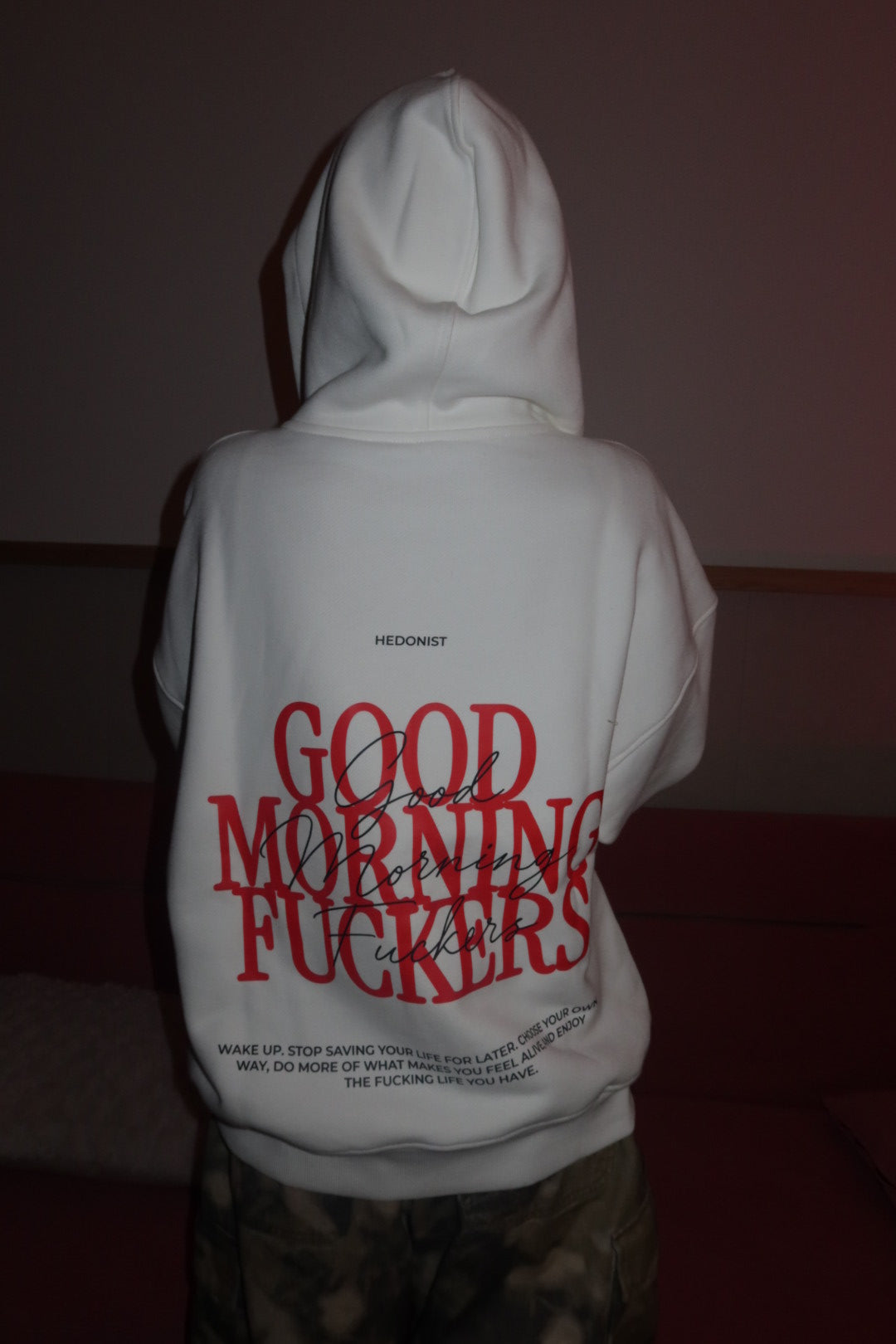 Women's Zip-Up Hoodie "Out Of Office"