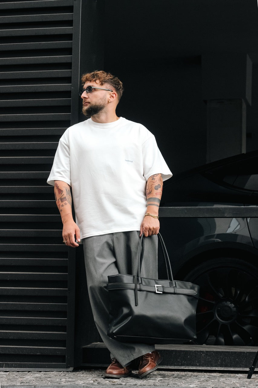Pants GRAY "Structure Wide"