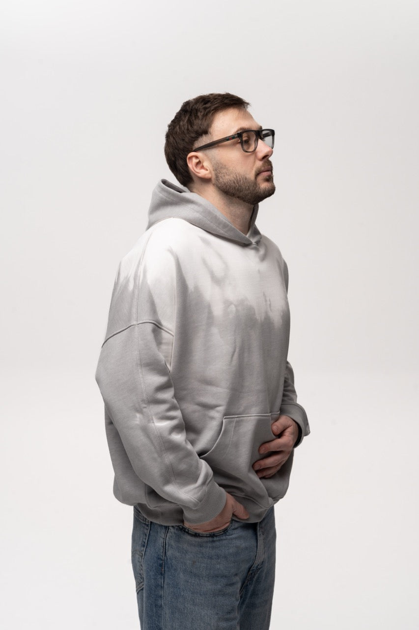 Thermo Худі "Gray" · змінює колір від температури · 380 г/м²