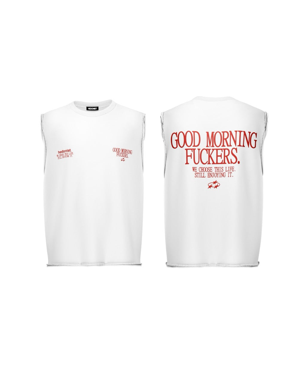 Майка TANK "Good morning Fuckers"