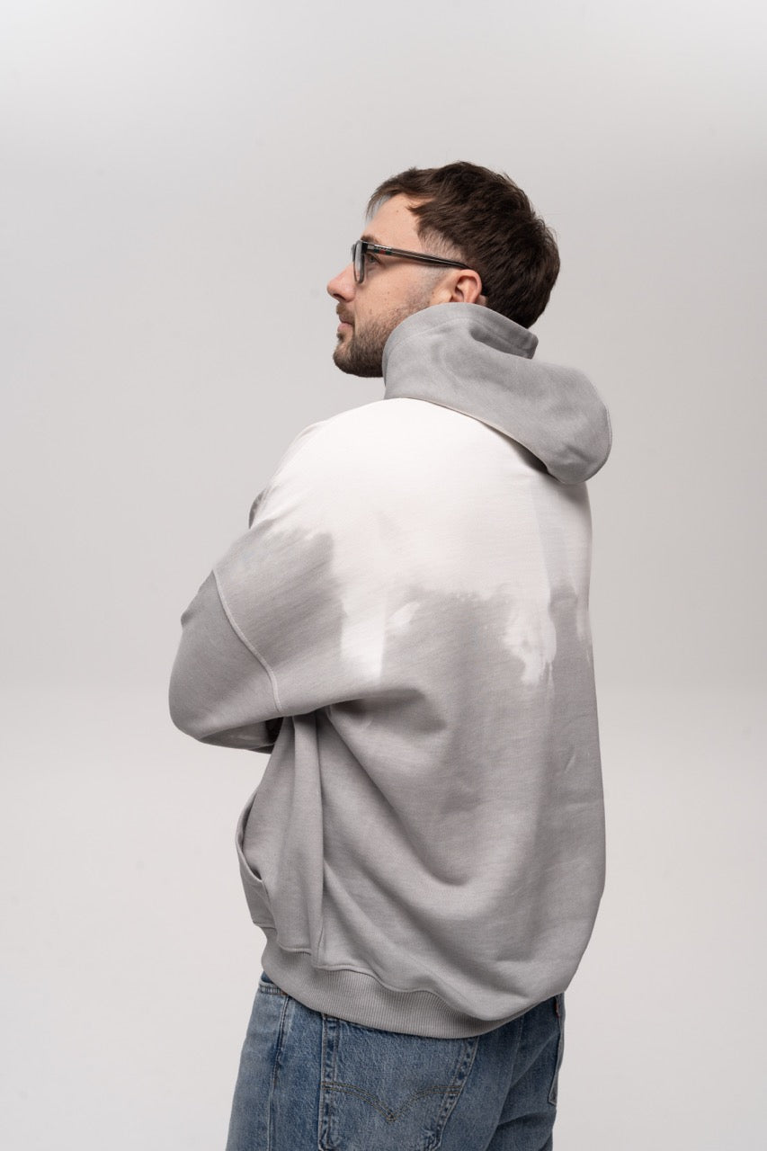 Thermo Худі "Gray" · змінює колір від температури · 380 г/м²