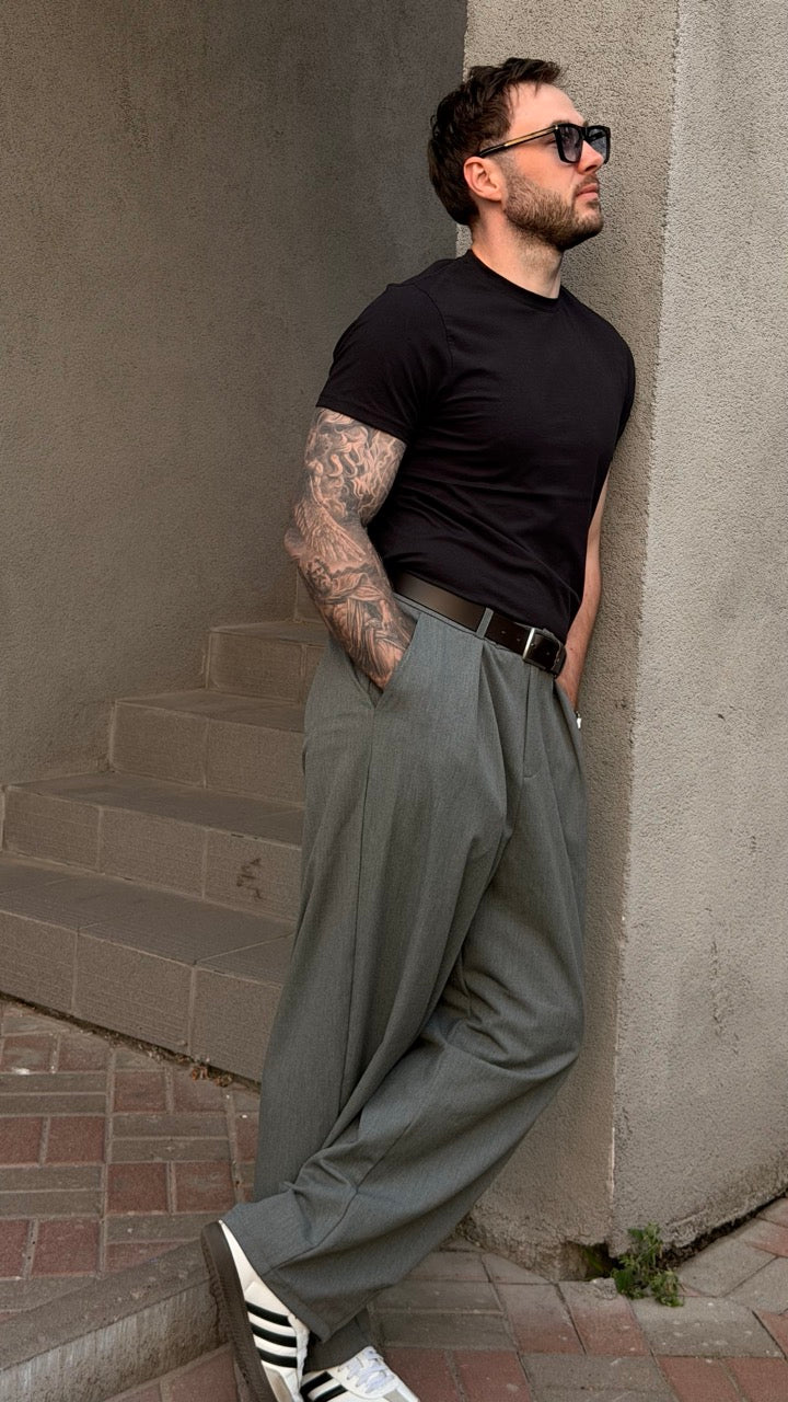 Брюки GRAY "Structure Wide"  · широкий крій