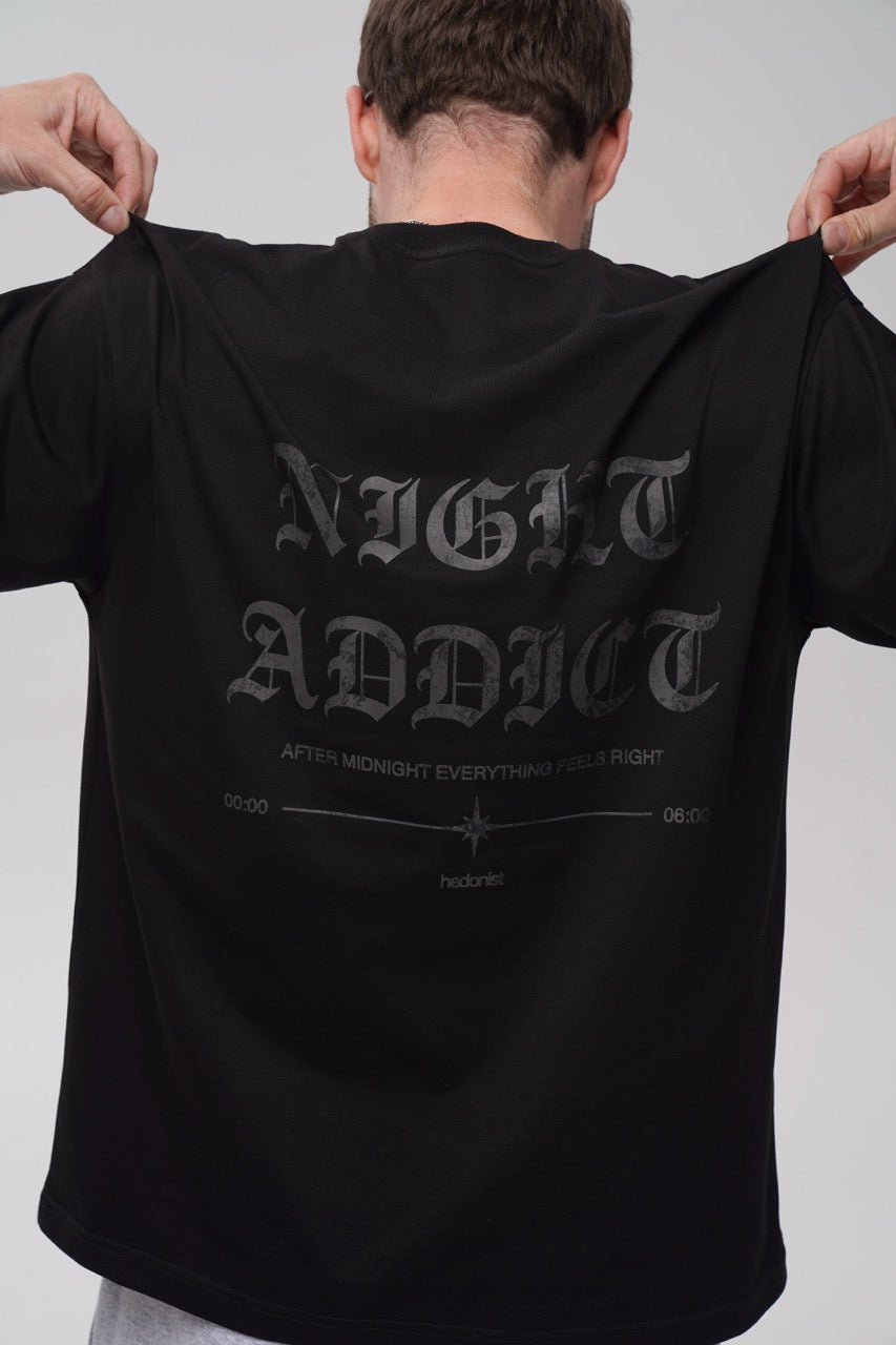 Футболка "NIGHT ADDICT" · 100% бавовна