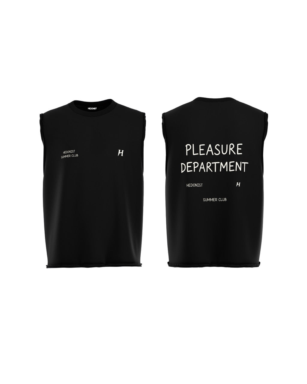 Майка TANK "Pleasure Department" чорна
