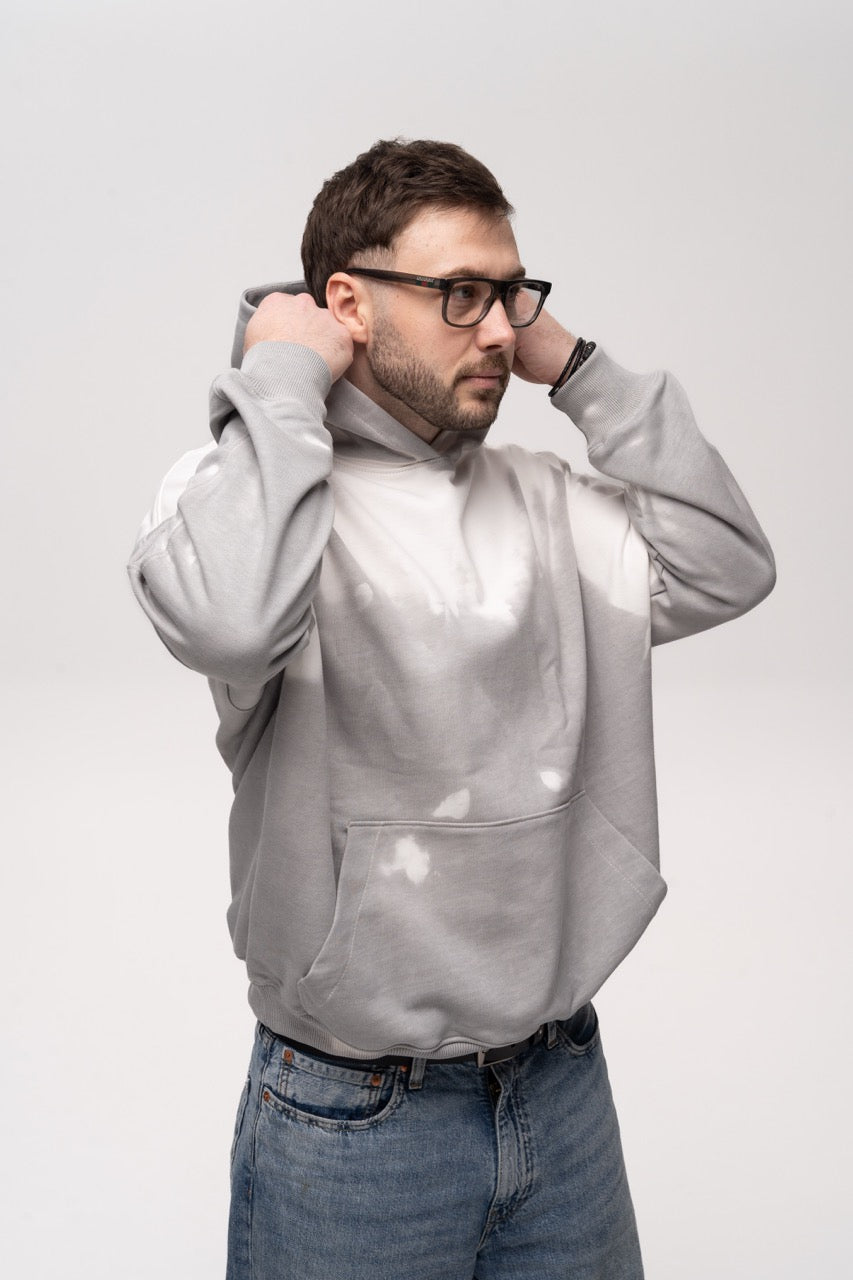 Thermo Худі "Gray" · змінює колір від температури · 380 г/м²