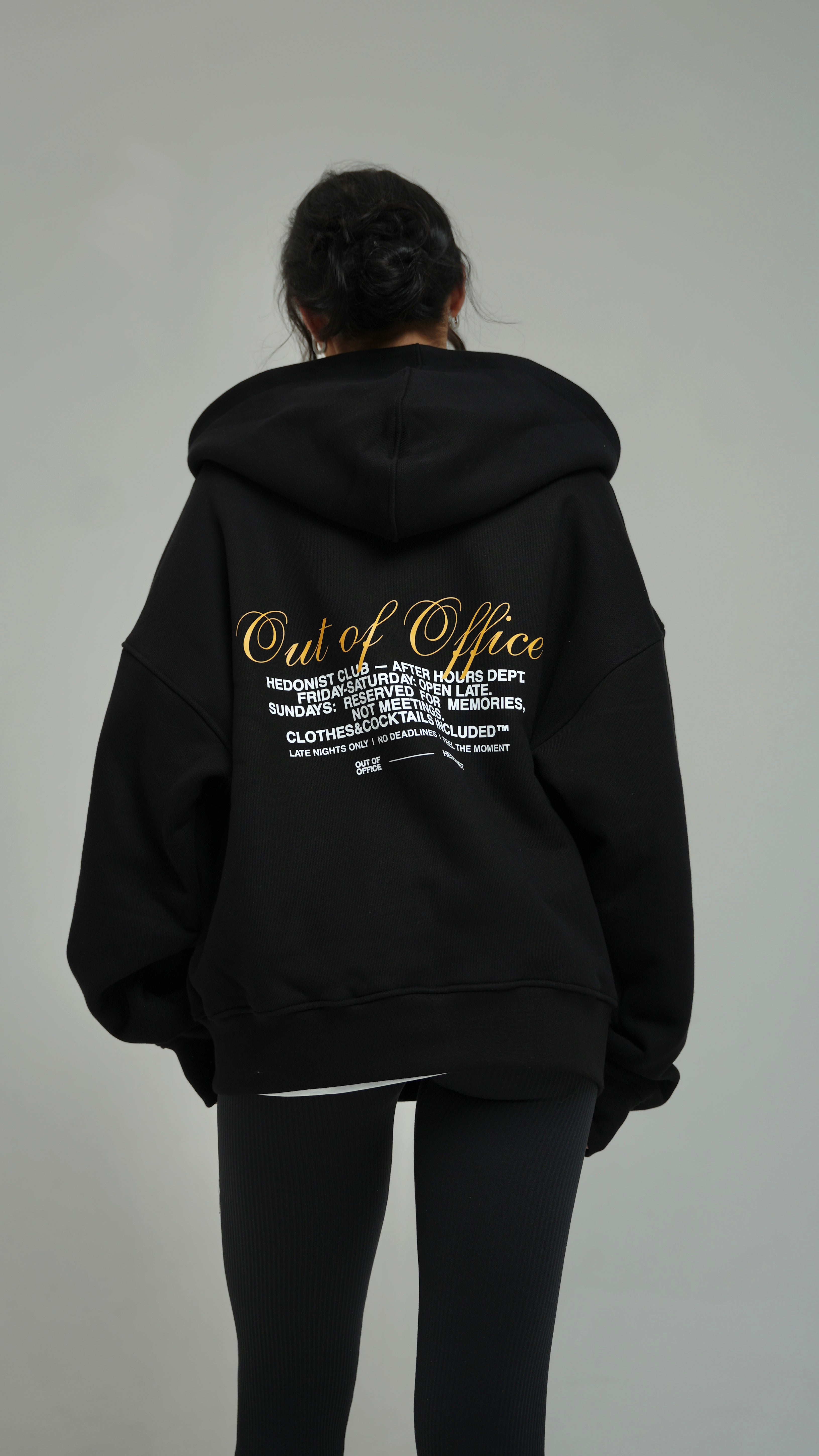 Зіп-худі "Out Of Office" · жіноча, 100% бавовна